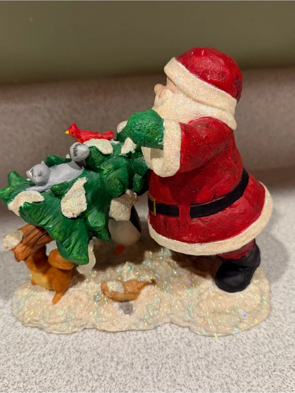 Russ Berrie festive santa